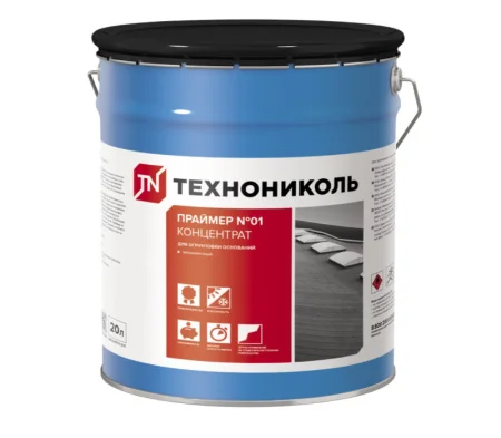 Праймер битумный ТЕХНОНИКОЛЬ №01 ведро 20 л / 16 кг 352606