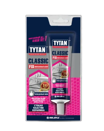 Клей монтажный Tytan Professional Classic Fix прозрачный 100 мл 