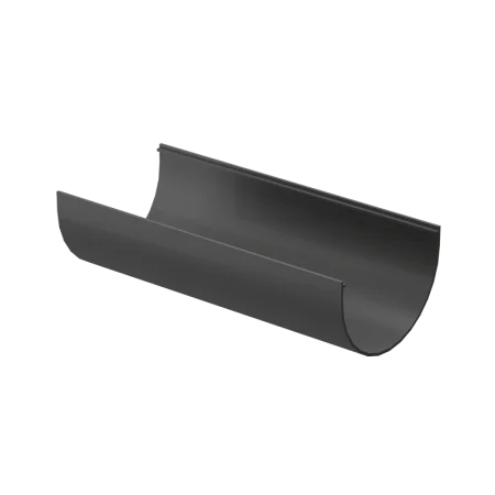 Желоб водосточный 3000мм графит PVSZ-1086 Döcke PREMIUM