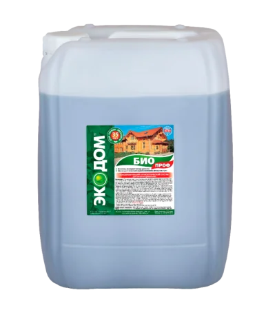 Деревозащитное средство БиоПРОФ ЭКОДОМ 20 кг Защита древесины *1/36