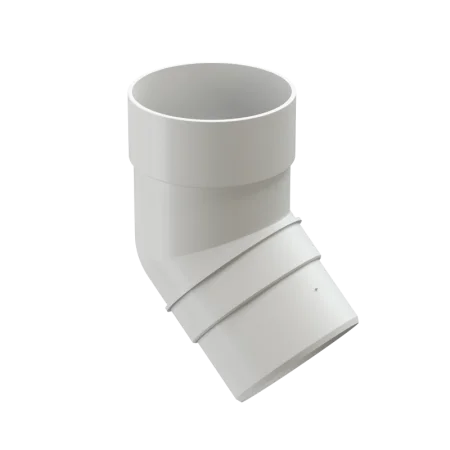 Колено 45° пломбир PVSA-1044 Döcke PREMIUM