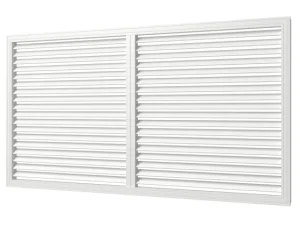 Решетка радиаторная белая 0,6х1,2