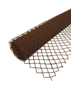 Сетка рабица ПВХ 50 50 Д2,5 10 1.5мТУ коричневая