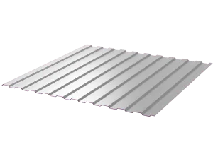 Профлист С-8 1200х2000х0,40мм RAL9003 сигнально-белый (2,4м²)