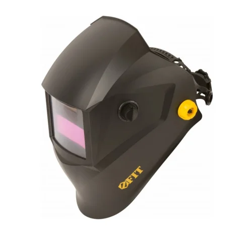 Маска сварщика 90х35мм автоматический светофильтр Хамелеон АСФ-400 DIN 9-13 Fit it 12247  1 8