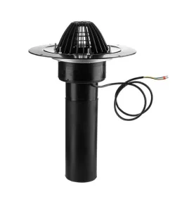 Воронка кровельная с обогревом TERMOCLIP ВФО Ø110х450мм 125335 *1 Воронка кровельная с обогревом TERMOCLIP ВФО Ø110х450мм 125335 *1