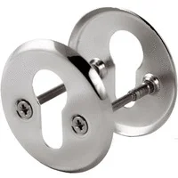 Щиток под цилиндр 115/55 Cr хром Шлосс 02010