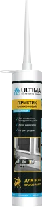 Герметик Ultima U силиконовый универсальный белый 280 мл