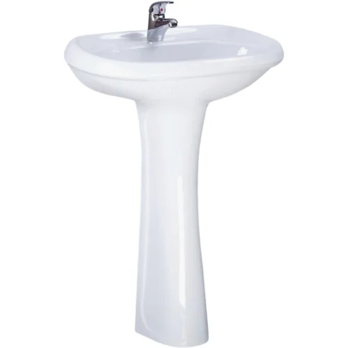 Раковина керамическая 570х450 с пьедесталом 32212 ЕХ