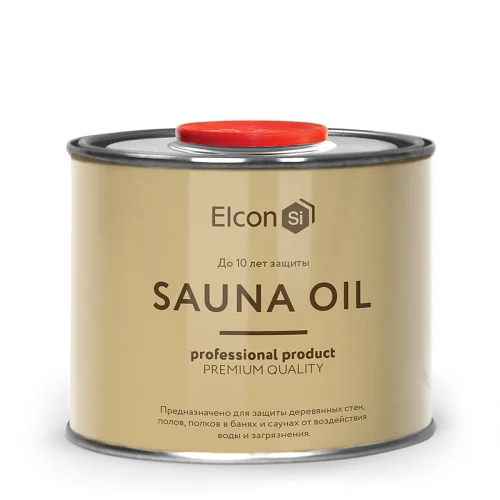 Масло для полков Elcon Sauna Oil 0,5л.