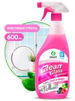 Очиститель стекол  Clean Glass  блеск стекол и зеркал лесные ягоды (флакон 600мл) триггер  1 12