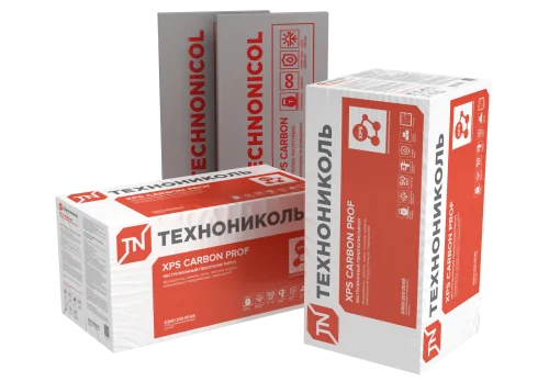 Экструзионный пенополистирол ТЕХНОНИКОЛЬ CARBON PROF 1180х580х100-L 4пл 1 уп 0,27376м3 2,7376м2  582