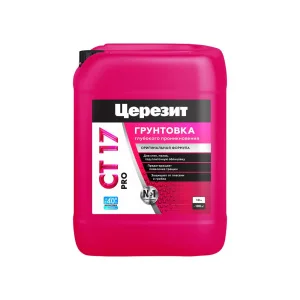 Грунтовка Церезит СТ-17 Pro морозостойкая 10л Грунтовка Церезит СТ-17 Pro морозостойкая 10л