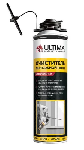 Очиститель монтажной пены 500мл UCMFC05005 (Ultima)  12 (-25)