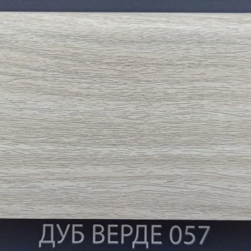057 Угол наружный Идеал Комфорт Классик Софт 80мм Дуб верде (2шт блистер)  1