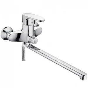 Смеситель для ванны одноручный Ligeya S22-021 шланг 1,5м лейка