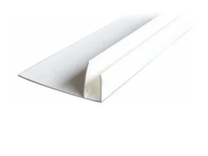 Элемент завершающий (стартовый) F-обр 57х14x10мм белый 3м (Кронапласт) *50