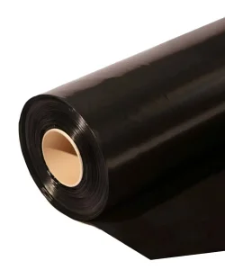 Пленка полиэтиленовая  черная 120мкр рукав 1500мм*100м