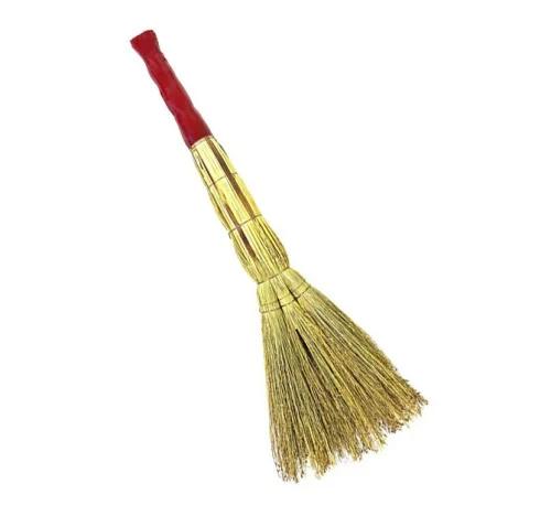 Веник сорго 3-х лучевой ручка в оплетке большой в сорт Д8284  1 10