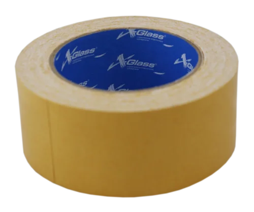 Двусторонняя лента клейкая на тканевой основе 38мм 10м (0183)  1 48