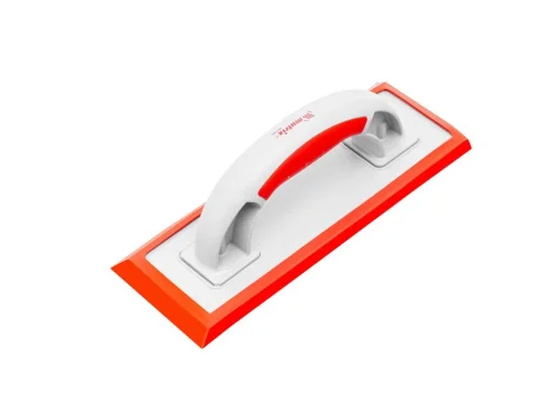 Терка пластмассовая для эпоксидной затирки, сменное резиновое покрытие, 250 x 95 мм, двухкомпонентна