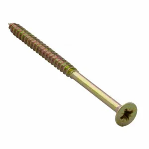 Саморез универсальный 6,0х90, желтый цинк 100 шт