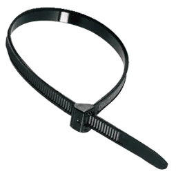 Хомут кабельный 2,5х100мм нейлон черн. (упак 100 шт) plc-cb-2.5x100 (EKF)  1