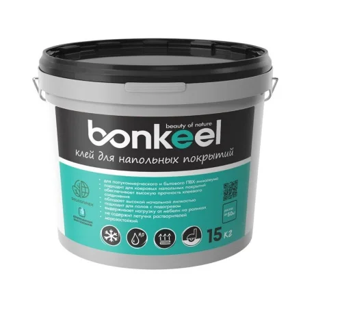 Клей Bonkeel для напольных покрытий 15кг 646450  1