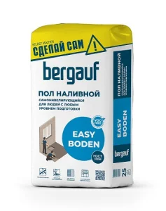 Пол наливной самонивелирующийся Easy Boden  25кг Bergauf 1уп=56шт Пол наливной самонивелирующийся Easy Boden  25кг Bergauf 1уп=56шт