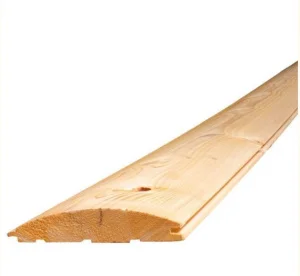 Блок-хаус хвойные породы 28х146(140)х3000 сорт АВ (4 шт. в уп 1,752м2)  КирА