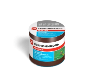 Лента герметизирующая самоклеящаяся Никобaнд (NICOBAND) 3мх10см коричневый 343838