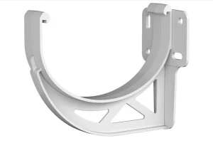 Кронштейн желоба ТН ОПТИМА D120 80мм белый 128150 кор-120шт