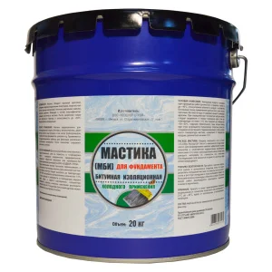 Мастика Битумная Изоляционная МБИ 20кг 15л (ХозДвор)  33