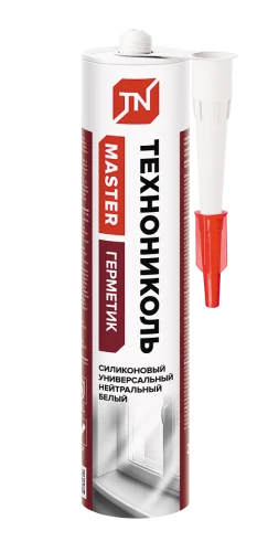 Герметик силиконовый универсальный нейтральный белый картридж 280мл (Технониколь) 569672   667566