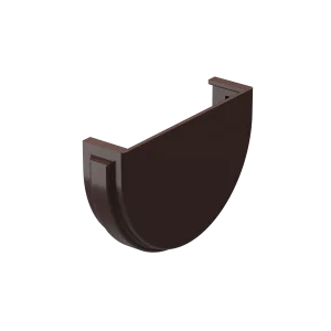 Заглушка желоба шоколад PVSX-1050 Döcke PREMIUM