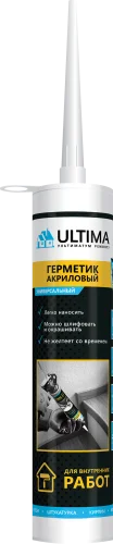 Герметик акриловый белый 280мл AcrUlt_280 SealUlt_280 (Ultima)  12 1440