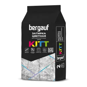 Затирка серая на цементной основе 2кг Kitt Bergauf Затирка серая на цементной основе 2кг Kitt Bergauf