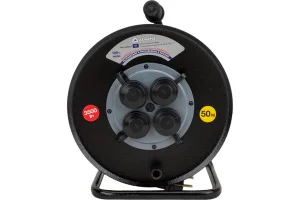 Удлинитель на метал. катушке 4х50м с/зазем. 16А IP44 КГ 3500Вт АТОМ 50033 (Атлант) *1