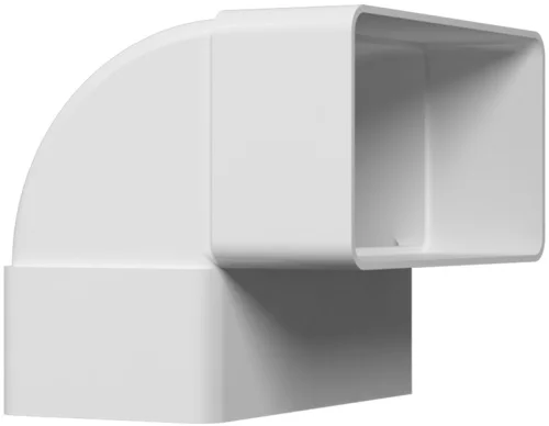 Колено плоское вертикальное 60х120мм 612КВП (Era)  24