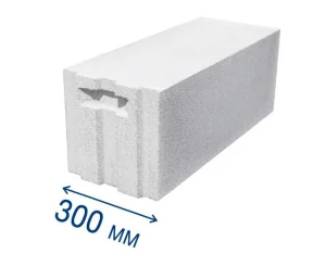 Газобетонный блок Пораблок 300 D 500 625х300х250 мм (Поддон 1.875 м³)