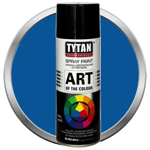 Краска аэрозольная Tytan Professional Art of the colour 400мл синяя 5010 (93663)  1 12 (-40)