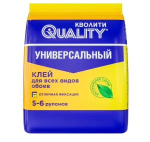 Клей для обоев универсальный Кволити 150г Клей для обоев универсальный Кволити 150г