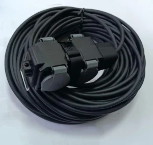 Удлинитель силовой 4х10м с заземл. УХз-16-4-10-Р (КГ 3х1,5) крышка серая (Элект) *1/10