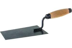 Кельма отделочника нержавеющая 165х105мм трапеция деревянная рукоятка Россия 86241  1 20