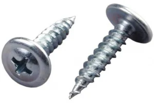 Саморез с прессшайбой 4,2х32 остроконечный цинк