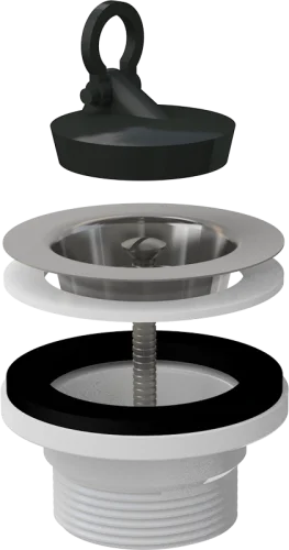 Выпуск д умывальника 1 1 2  A33 (AlcaPlast)  1