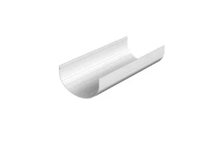 Желоб водосточный ТН ОПТИМА D120 80мм 3м белый 128146 кор-5шт