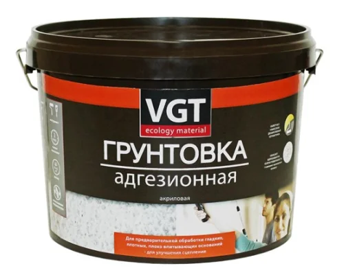Грунтовка VGT ВД-АК-0301 адгезионная 3кг  1 4