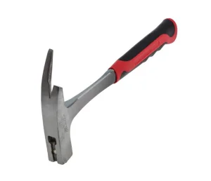 Молоток кровельщика 600гр двухкомпонентная рукоятка цельнометаллический Matrix 10620  1