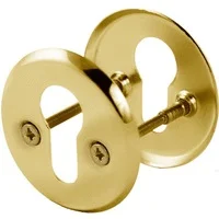 Щиток под цилиндр 115/55 M золото Шлосс 02011